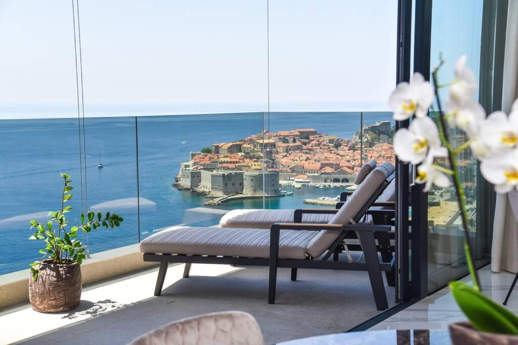 New & Luxury 5* With Breathtaking View- Kiki Lu Apartment 杜布罗夫尼克 外观 照片