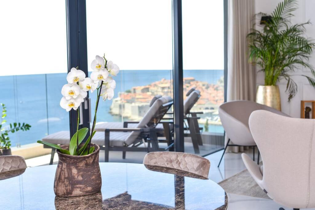 New & Luxury 5* With Breathtaking View- Kiki Lu Apartment 杜布罗夫尼克 外观 照片