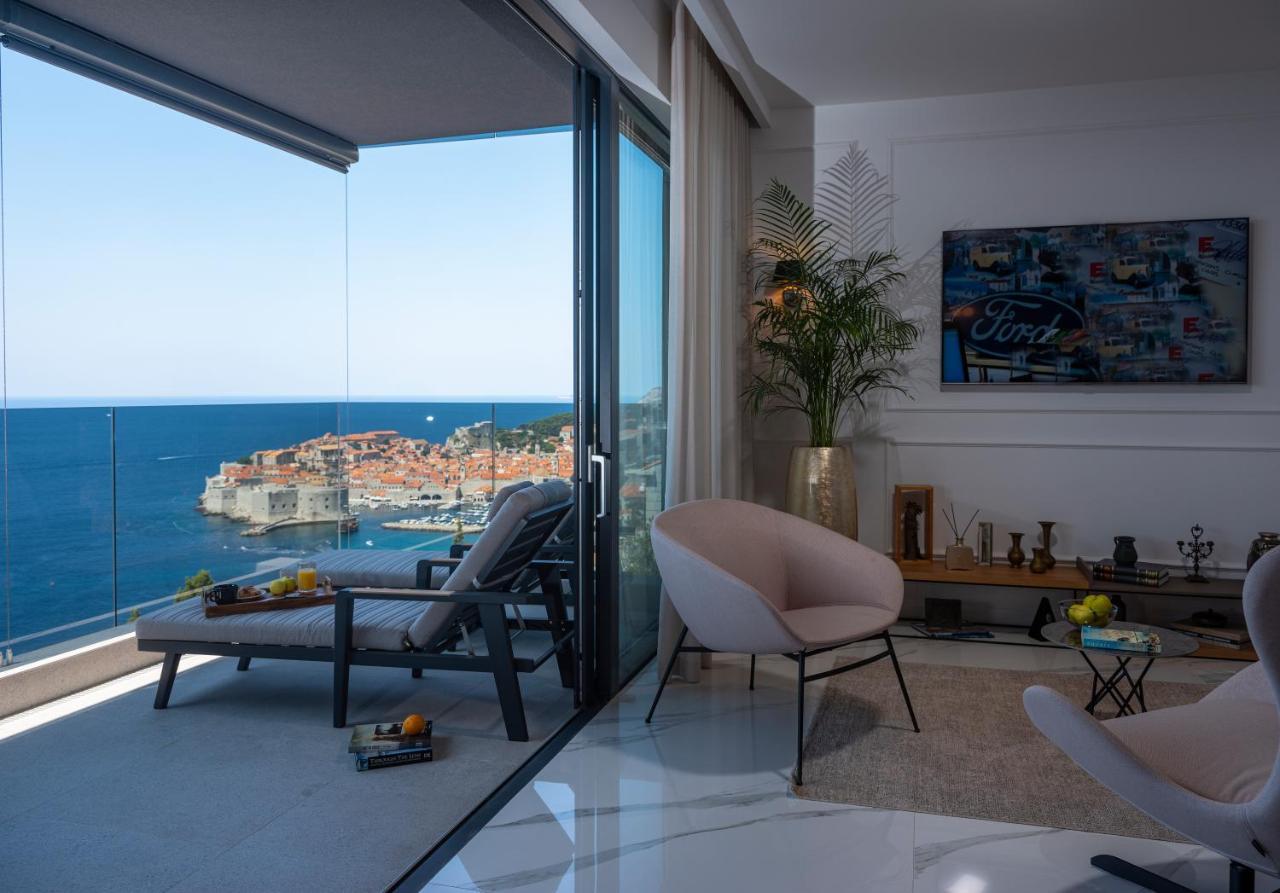 New & Luxury 5* With Breathtaking View- Kiki Lu Apartment 杜布罗夫尼克 外观 照片