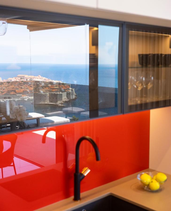 New & Luxury 5* With Breathtaking View- Kiki Lu Apartment 杜布罗夫尼克 外观 照片