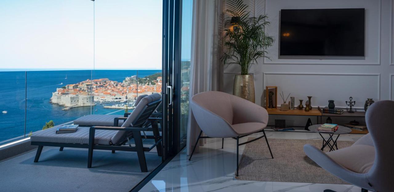 New & Luxury 5* With Breathtaking View- Kiki Lu Apartment 杜布罗夫尼克 外观 照片